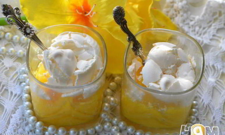 Рецепт лимонного десерта