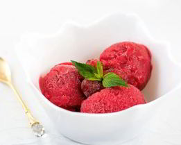 Малиновый сорбет