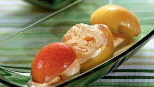 Абрикосовый пломбир