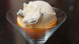 Апельсиновое мороженое