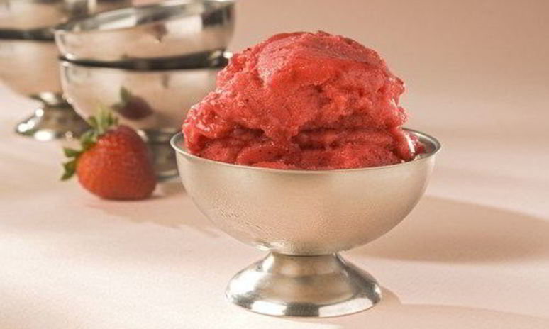 Рецепт арбузна-клубничного мороженого