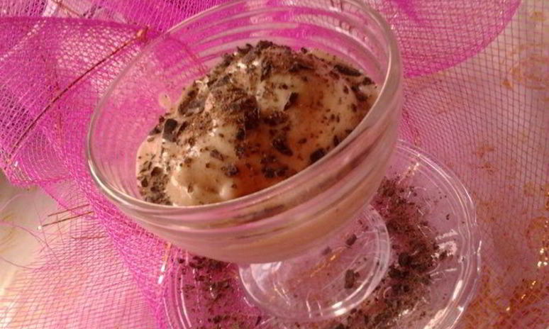 Рецепт бананового мороженого с тертым шоколадом