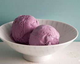 Черничное мороженое