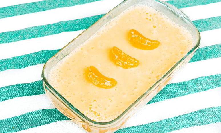 Рецепт домашнего мороженого с мандаринами