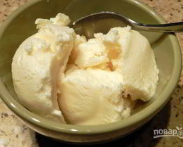 Домашнее мороженое со сгущенкой