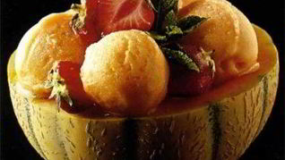 Дынное мороженое