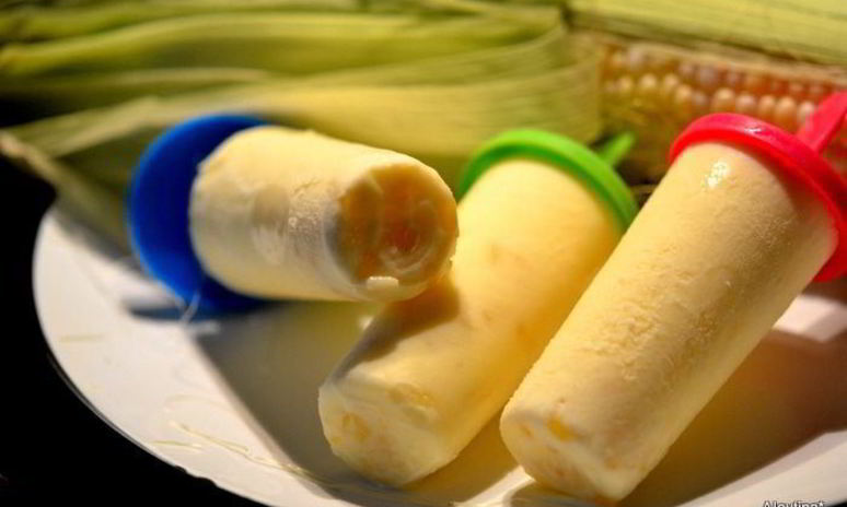 Рецепт кукурузного мороженого