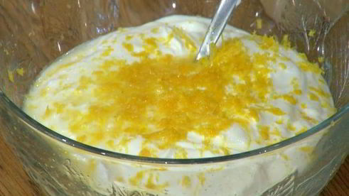 лимонно-сметанное мороженое