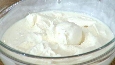 лимонно-сметанное мороженое