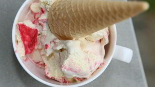 Малиновое мороженое