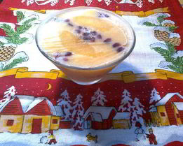 Мандариновое мороженое