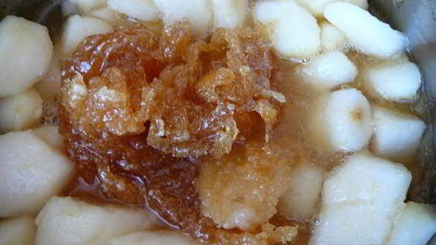 медовое мороженое карамельная груша