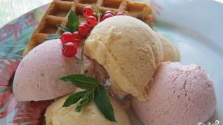 Мороженое из сгущенки