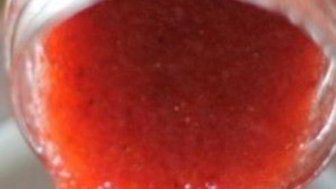 мороженое с клубникой