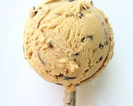 Мороженое с молотым цикорием и горьким шоколадом