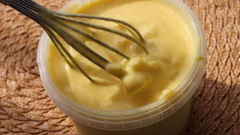 мороженое тропический рай с ананасами