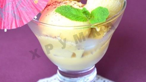 мятное мороженое