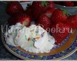 Нежное мороженое из творога