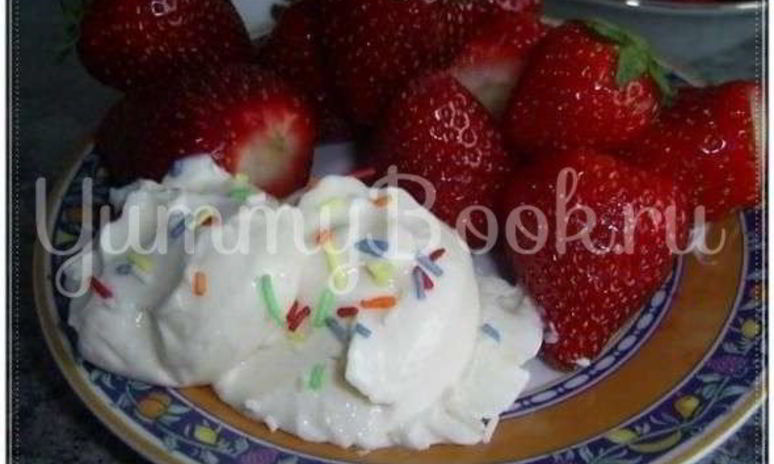 Рецепт нежного мороженого из творога