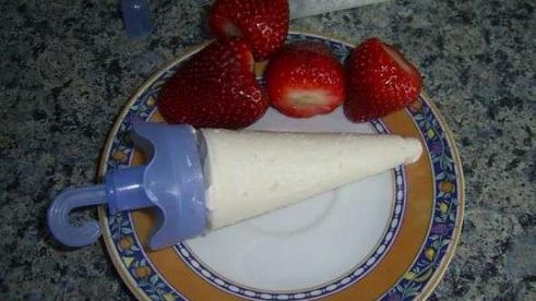 нежное мороженое из творога