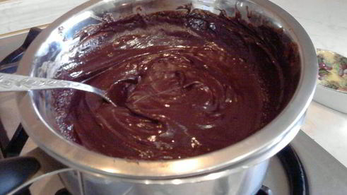 шоколадно-кофейное мороженое