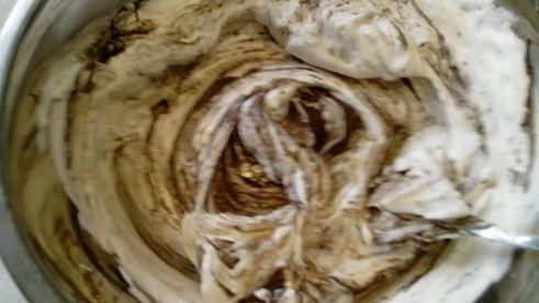 шоколадно-кофейное мороженое