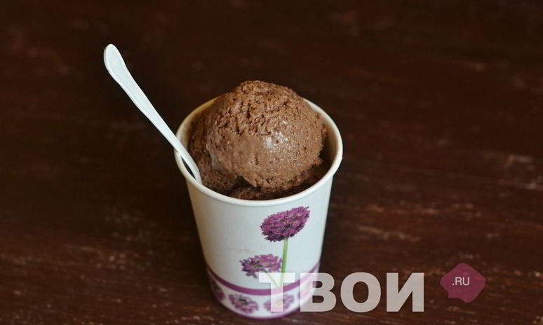 Рецепт шоколадного мороженого