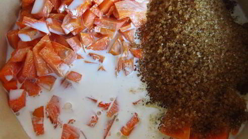 тыквенное мороженое