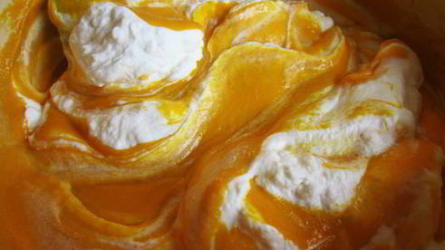 тыквенное мороженое