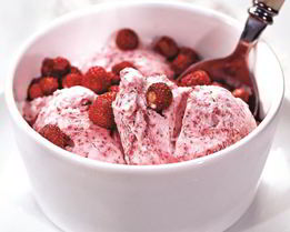 Земляничное мороженое