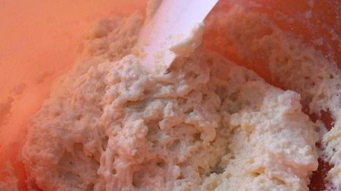 бисквитные стаканчики с черничным муссом