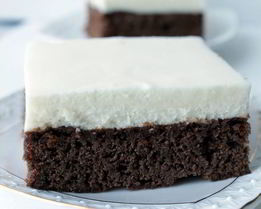 Брауни с муссом из маршмеллоу