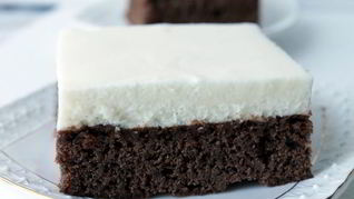 Брауни с муссом из маршмеллоу