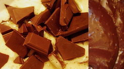 быстрый шоколадный мусс