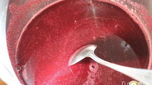 чернично-яблочный мусс