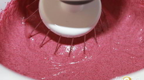 чернично-яблочный мусс