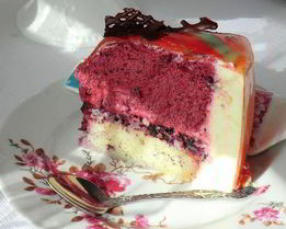 Черничный мусс для торта