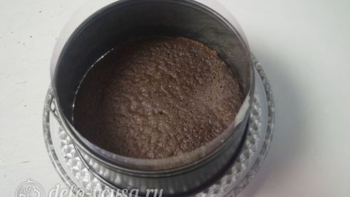 черничный муссовый торт