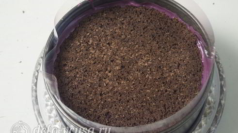 черничный муссовый торт