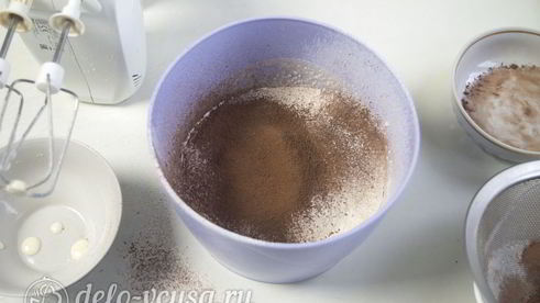 черничный муссовый торт