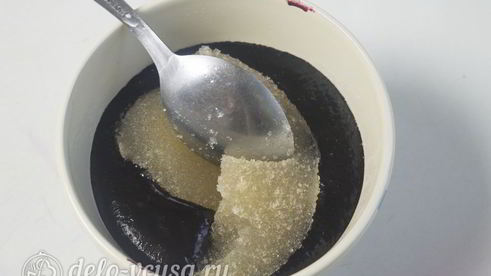 черничный муссовый торт