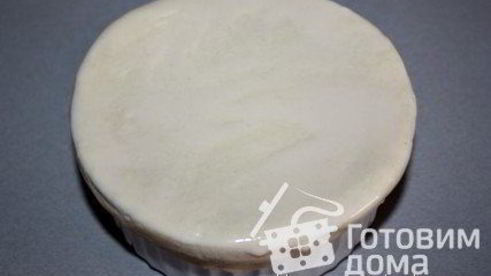 грушевый мусс запеченный под слоеным тестом