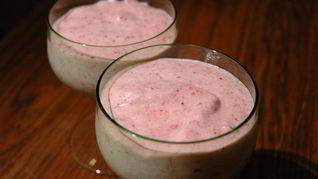 Клубничный мусс с белым шоколадом