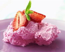 Клубничный мусс с ликером