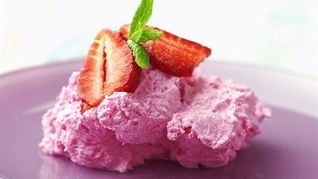 Клубничный мусс с ликером