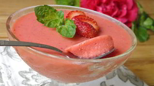 Клубничный мусс