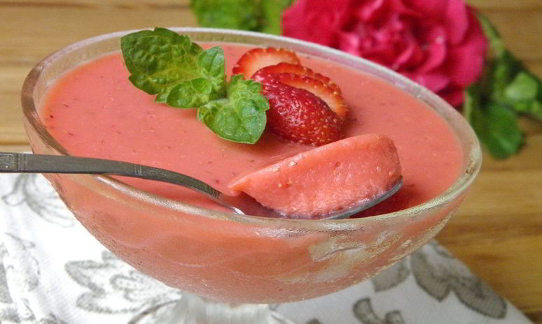 Рецепт клубничного мусса