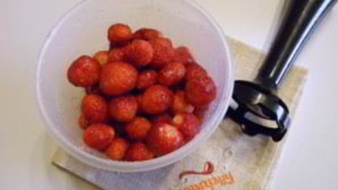 клубничный мусс