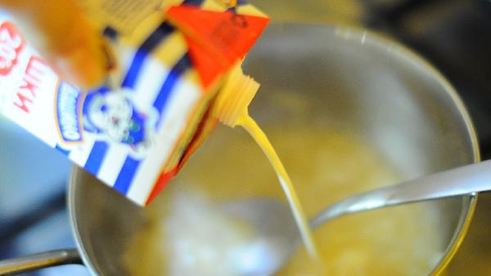 куриный мусс с соусом с добавлением мадеры