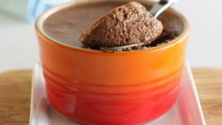 Легкий шоколадный мусс с апельсином